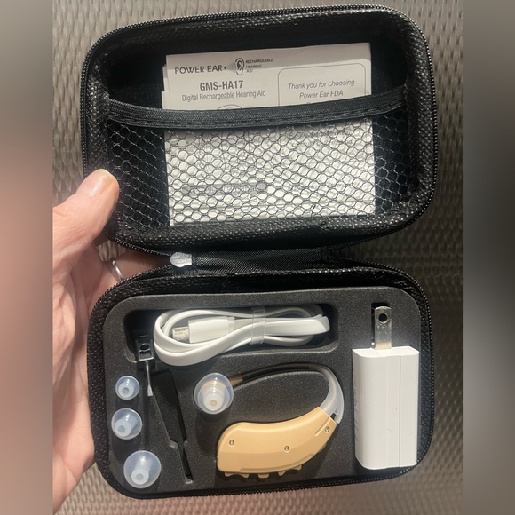 POWER EAR HEARING AID~ NIB!! - Picture 2 of 6